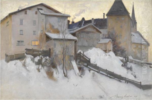 Kitzbuhl In The Snow, Austria - view 1