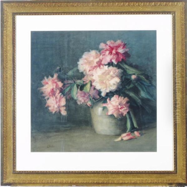 Peonies In A Vase - view 1