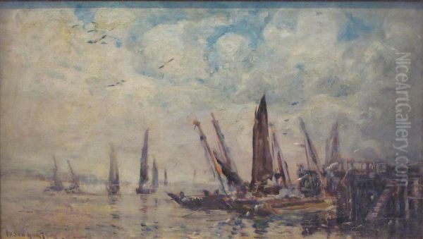 Sailing Boats At The Pier - view 1