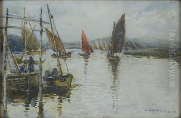 Fishing Boats In Harbour - view 1