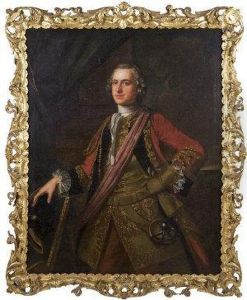 Portrait Of Sir Robert King by Robert Hunter