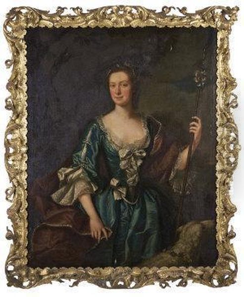 A Portrait Of Isabella King, Daughter Of Sir Henry King And Sister Of 1st Earl Of Kingston - view 1