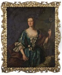 A Portrait Of Isabella King, Daughter Of Sir Henry King And Sister Of 1st Earl Of Kingston by Robert Hunter