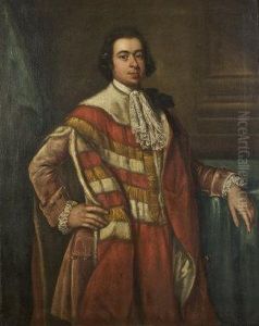 Portrait Of Edward, Baron Kingston (1764) Standing In Peers Robes