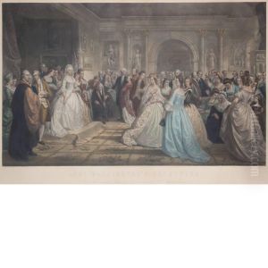 Lady Washington's Reception by Daniel Huntington