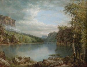 Lake Mohonk Landscape by Daniel Huntington