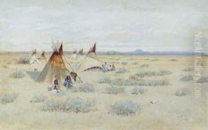 Camp Of Standing Bear by Dwight W. Huntington