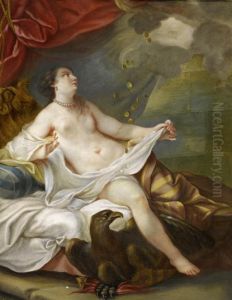 Danae Receives The Shower Of Gold by Gabriel Huquier