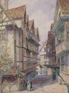 Views Of Old London by Samuel Hurd