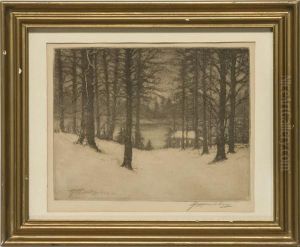 Winter Landscape by Edward Timothy Hurley