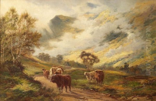 Highland Cattle - In The Trossachs - view 1