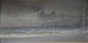Kuste Mit Segelbooten