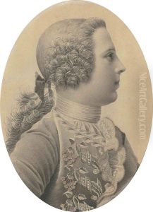 Portrait Of Prince Charles Edward Stuart , 'bonnieprince Charlie'