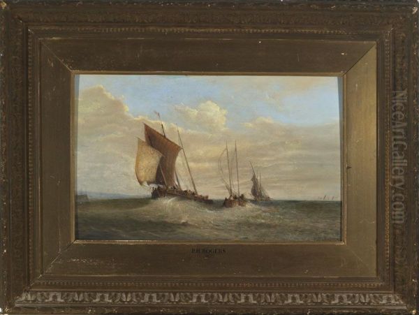 Shipping Off A Pierhead - view 1