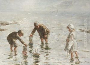 Toy Boats by Robert Gemmell Hutchison