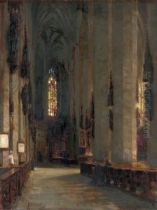 A Church Interior A Church Interior