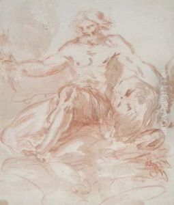 Jupiter En Gloire by Charles-Francois Hutin