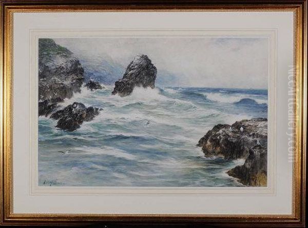 A Rocky Coastal Scene - view 1