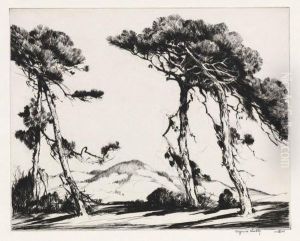 Loblolly Pines by Alfred Heber Hutty
