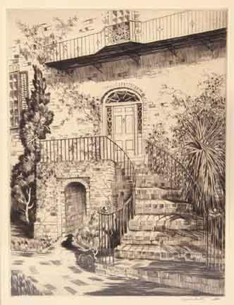 My Doorway On Tradd Street - view 1
