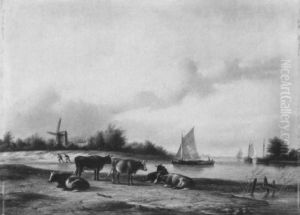 Flusslandschaft Flusslandschaft