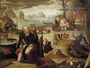 Tentation Desaint-antoine by Pieter Huys