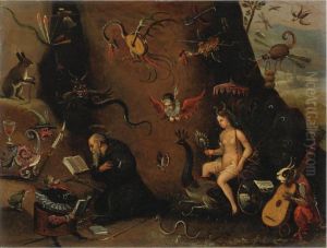 Le Tentazioni Di Sant'antonio by Pieter Huys