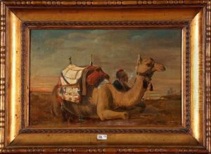 La Halte Du Chamelier by Jan Baptist Huysmans