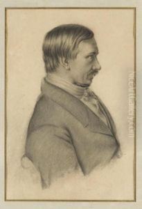 Portrait D'un Homme Moustachu, Vu De Profil