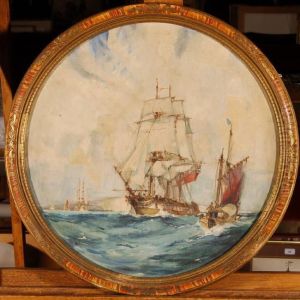 Shipping Off The Coast by William Hyams