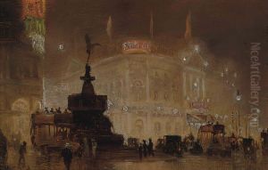 Piccadilly Circus by George Hyde Pownall