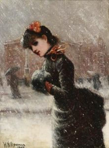 Winter In New York by Herman Hyneman