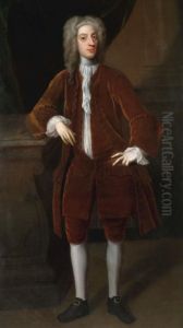 Portrait Of A Gentleman by Hans Hysing