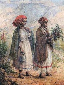 Two African Woman by Frederick Timpson I'Ons