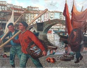 "pescadores, Ondarroa". "pescadores, Ondarroa".