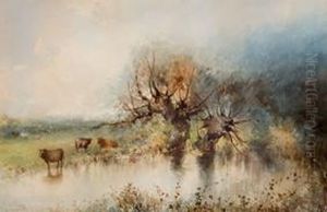 Paisaje Con Ganado