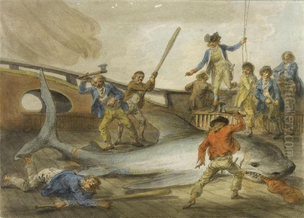 The Catching Of A Shark - view 1
