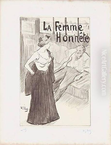 La Femme Honnete; Cafe Scene; Despair; Two Women Seated; And Woman Washing Hair - view 1