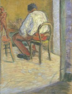 Interieurszene by Henri-Gabriel Ibels