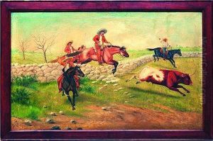 Persiguiendo Al Toro by Ernesto Icaza