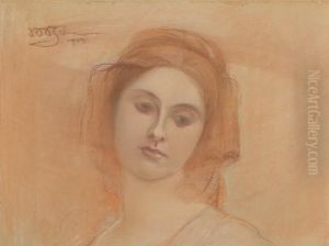 Portret Kobiety W Woalu