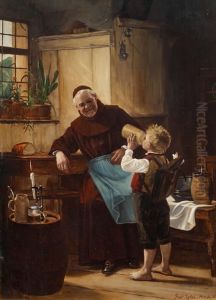 The Welcome Drink by Gustav Karoly Igler