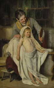 Nach Dem Bad by Gustav Karoly Igler
