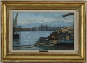 Sur Le Quai Gustave Ador by Jean Daniel Ihly