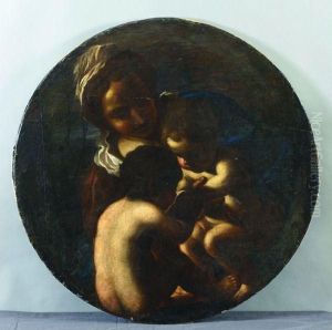 Vierge A L'enfant Avec Le Petit Saint Jean-baptiste