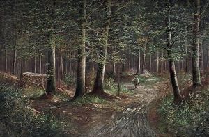 1865 Pilsen; Schuler Der Dusseldorfer Akademie Unter Lauenstein Und by Franz Josef Georg Illem
