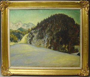 Schloss Elmau Bei Garmisch by Arthur Illies