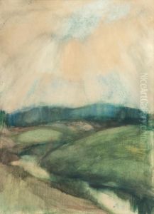 River Landscape by Einar Ilmoni
