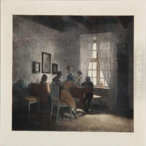 En Regnvejrsdag by Peder Vilhelm Ilsted