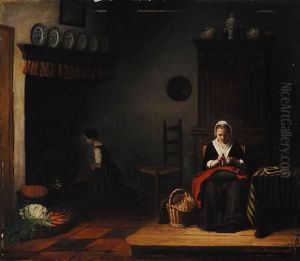 Kitchen Interior by Anna Immerzeel